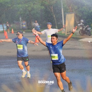 Race photo from BOGORUN 2026