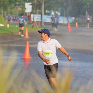 Race photo from BOGORUN 2026