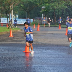Race photo from BOGORUN 2026