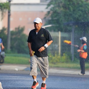 Race photo from BOGORUN 2026