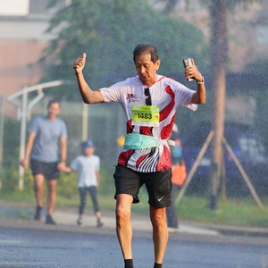 Race photo from BOGORUN 2026