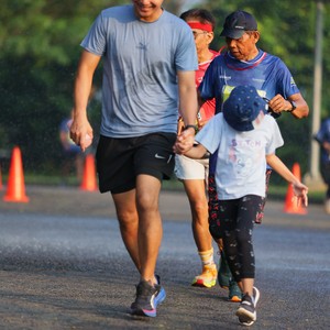 Race photo from BOGORUN 2026
