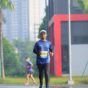 Race photo from BOGORUN 2026