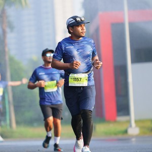 Race photo from BOGORUN 2026