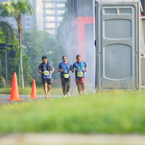Race photo from BOGORUN 2026
