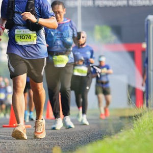 Race photo from BOGORUN 2026