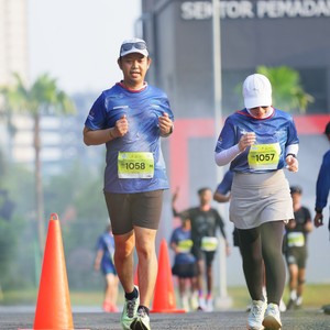 Race photo from BOGORUN 2026