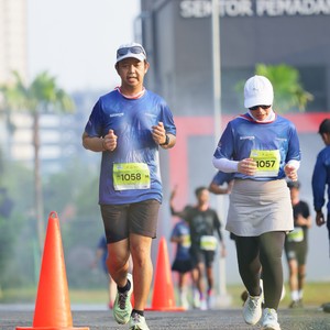 Race photo from BOGORUN 2026