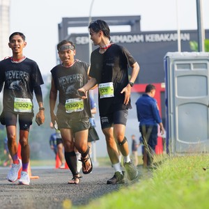 Race photo from BOGORUN 2026