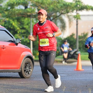 Race photo from BOGORUN 2026