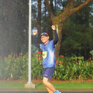 Race photo from BOGORUN 2026
