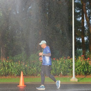 Race photo from BOGORUN 2026