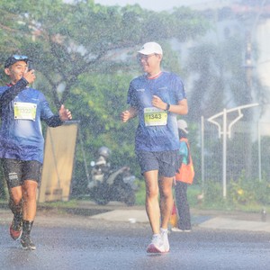 Race photo from BOGORUN 2026