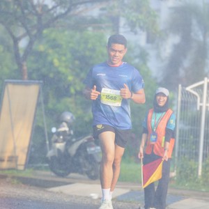 Race photo from BOGORUN 2026