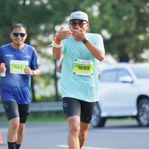 Race photo from BOGORUN 2026