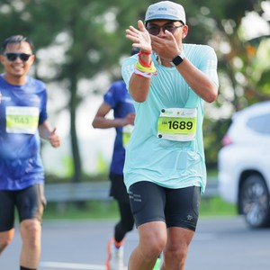 Race photo from BOGORUN 2026