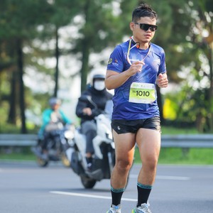 Race photo from BOGORUN 2026
