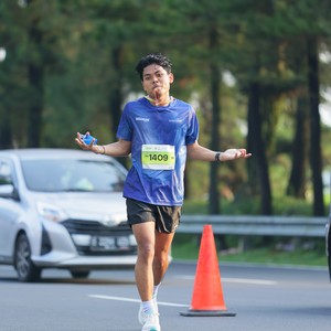 Race photo from BOGORUN 2026