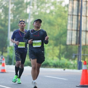 Race photo from BOGORUN 2026