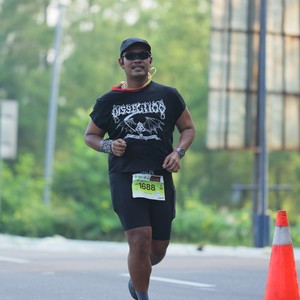 Race photo from BOGORUN 2026