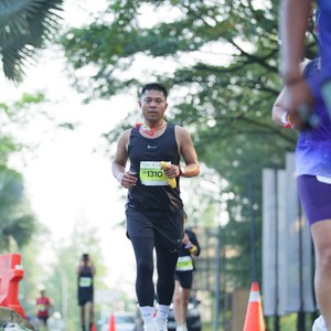 Race photo from BOGORUN 2026