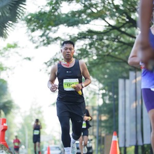 Race photo from BOGORUN 2026