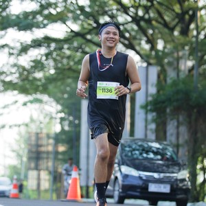 Race photo from BOGORUN 2026