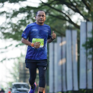 Race photo from BOGORUN 2026