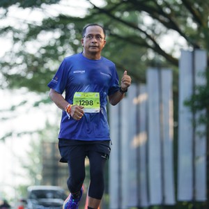 Race photo from BOGORUN 2026