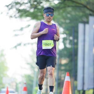 Race photo from BOGORUN 2026