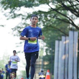 Race photo from BOGORUN 2026