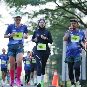 Race photo from BOGORUN 2026