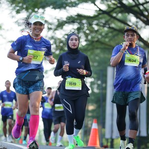 Race photo from BOGORUN 2026