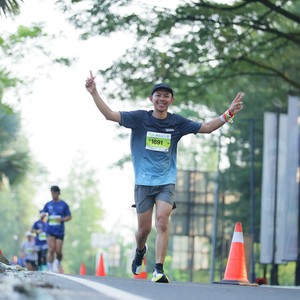 Race photo from BOGORUN 2026