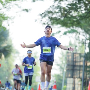 Race photo from BOGORUN 2026