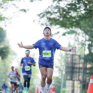 Race photo from BOGORUN 2026