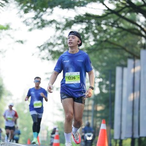 Race photo from BOGORUN 2026