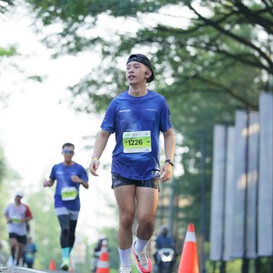 Race photo from BOGORUN 2026