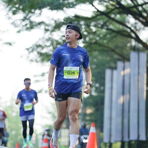 Race photo from BOGORUN 2026