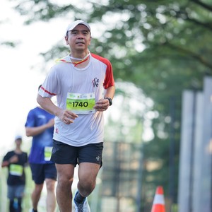 Race photo from BOGORUN 2026