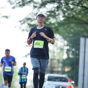 Race photo from BOGORUN 2026