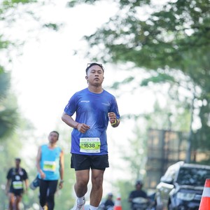 Race photo from BOGORUN 2026