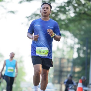 Race photo from BOGORUN 2026