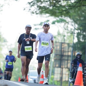 Race photo from BOGORUN 2026