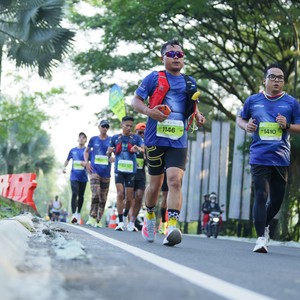 Race photo from BOGORUN 2026