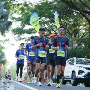 Race photo from BOGORUN 2026