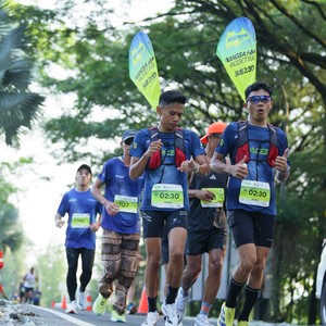 Race photo from BOGORUN 2026