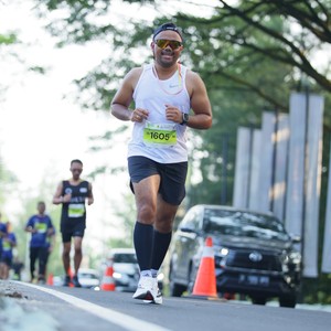Race photo from BOGORUN 2026