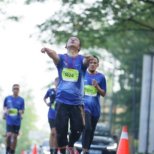Race photo from BOGORUN 2026