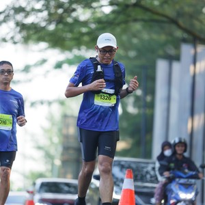 Race photo from BOGORUN 2026